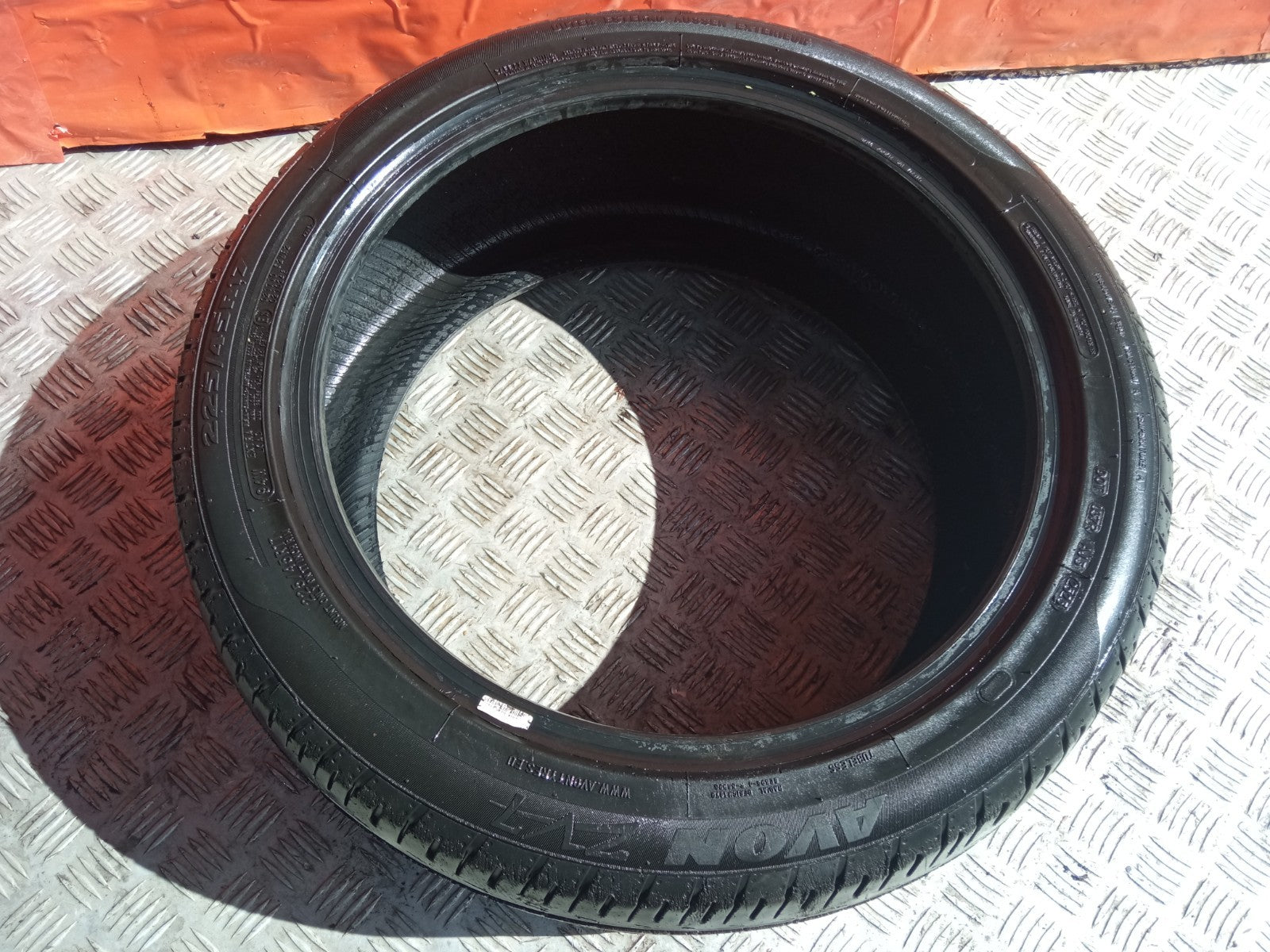 ✅Avon Tyre 225/45 R17 6.14 mm + Warranty xAA - Image 3