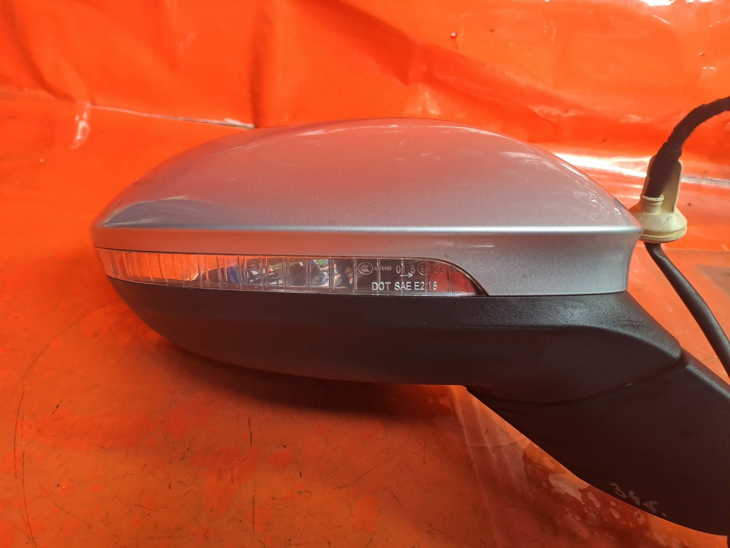 ✅VW GOLF R-LINE MK8 2.0 DIESEL 2020 FRONT RIGHT WING MIRROR SILVER A346 - Image 4