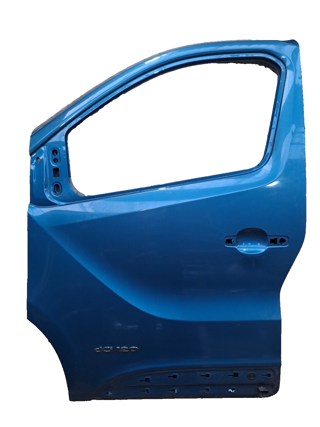 2015 Renault Trafic MK3 SL27 Front Left Passenger Door Blue Bare Only A250 - Image 1