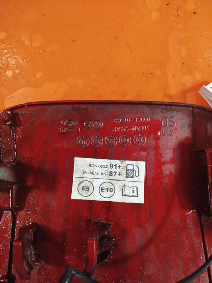 ✅HYUNDAI KONA 1.0 PETROL 2019 FUEL FILLER FLAP RED 69510-J9000 Warranty A258 - Image 4