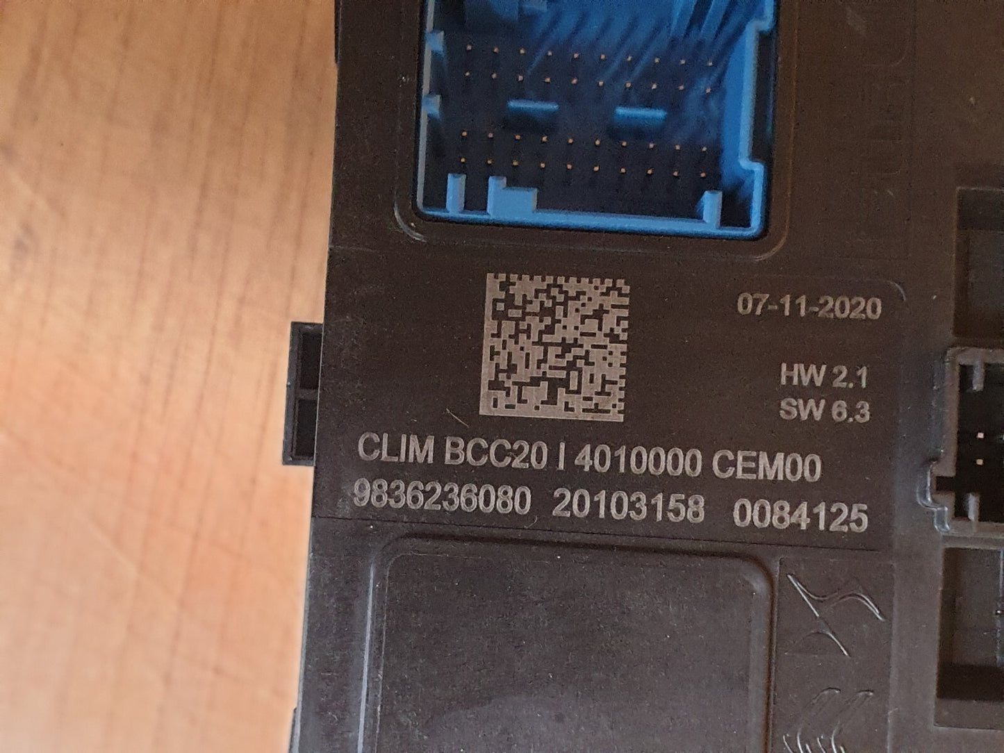 ✅PEUGEOT 2008 MK2 GT EV ELECTRIC 2020 CLIMATE CONTROL MODULE 9836236080 Warranty - Image 4