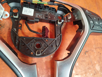 ✅2012 MERCEDES A CLASS W176 STEERING WHEEL TRIM PANEL COVER A2185400262 - Image 7