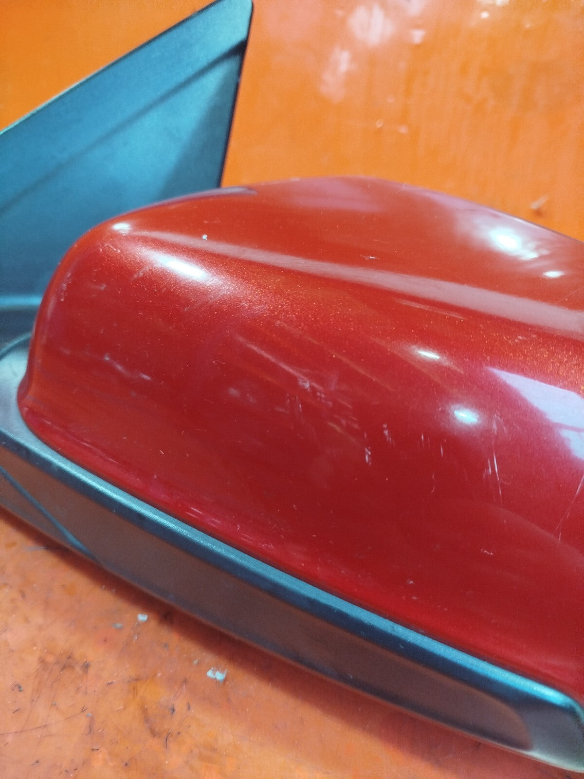 ✅HYUNDAI KONA 1.0 PETROL 2019 FRONT LEFT MIRROR RED Warranty A258 - Image 2