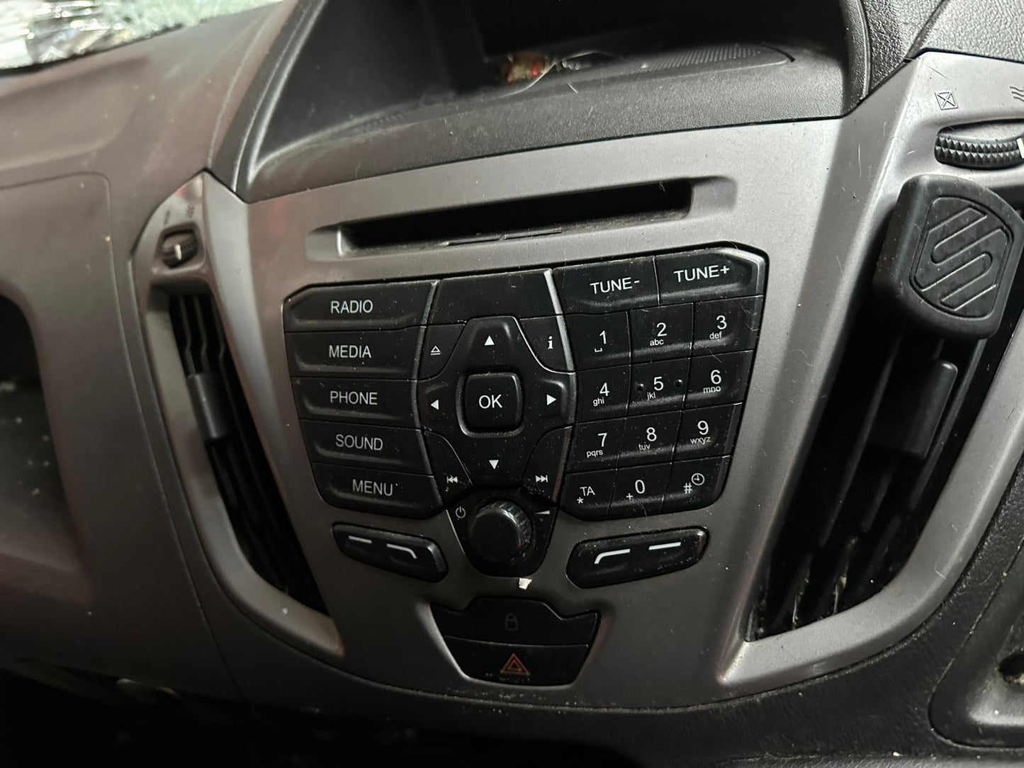 ✅2022 FORD TRANSIT CUSTOM RADIO MEDIA CD HEAD UNIT GK2T-18K811-CC +WARRANTY A353 - Image 1