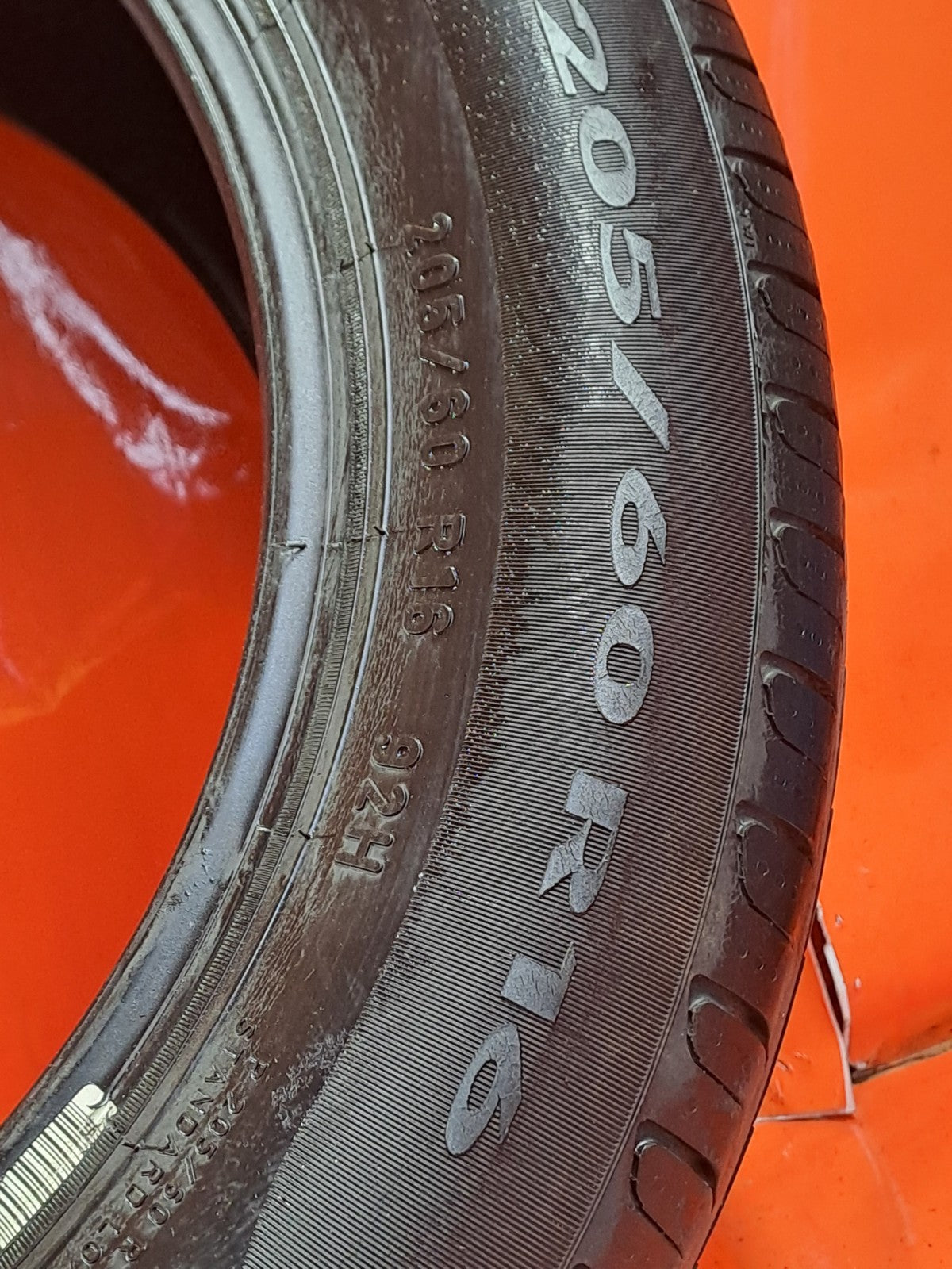✅PIRELLI CINTURATO P7 205/60 R16 TYRE 4.65 mm Warranty xAA - Image 6