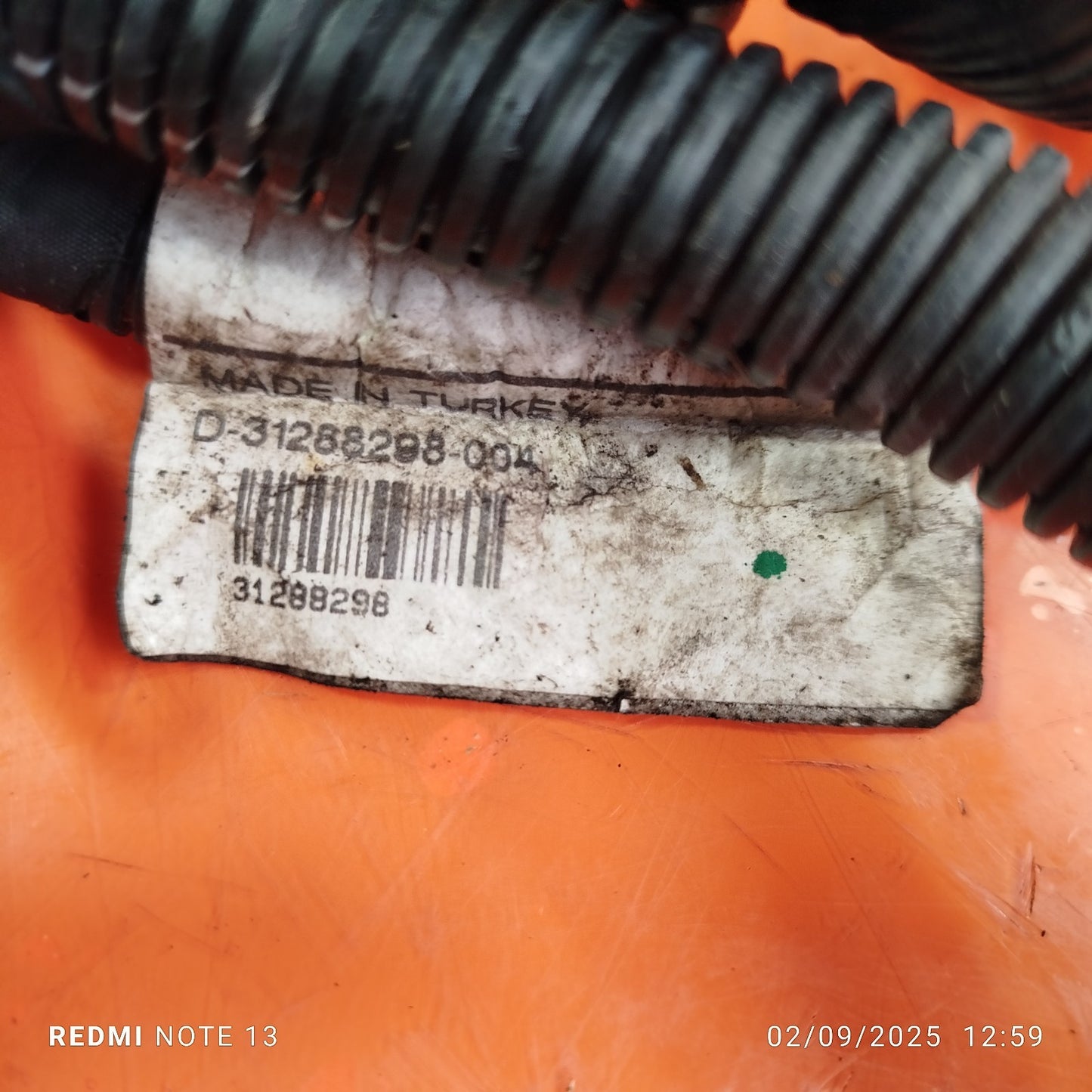 ✅VOLVO XC60 SE AWD 2.4 DIESEL 2012 ENGINE WIRING LOOM 31288298 Warranty A289 - Image 2