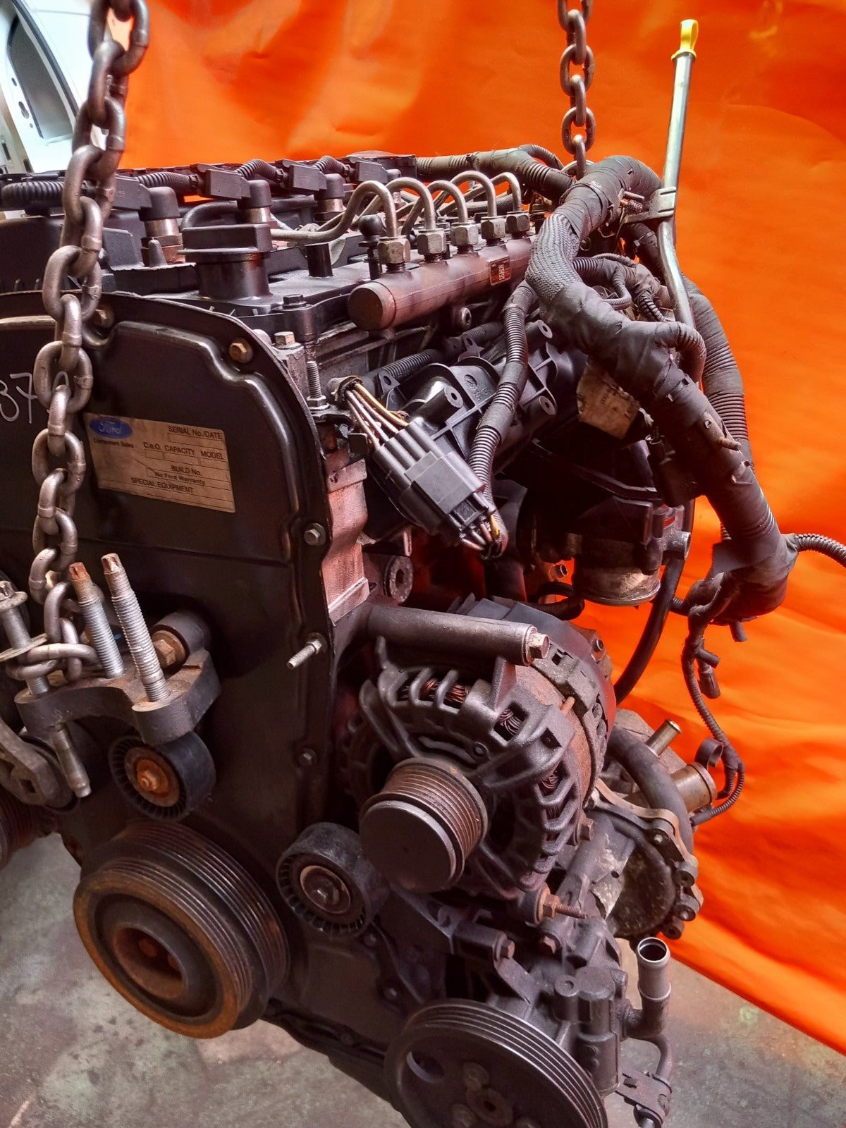 Ford Tourneo Custom 2.2 Diesel 2015 CYF4 Engine Complete Warranty A371 - Image 5