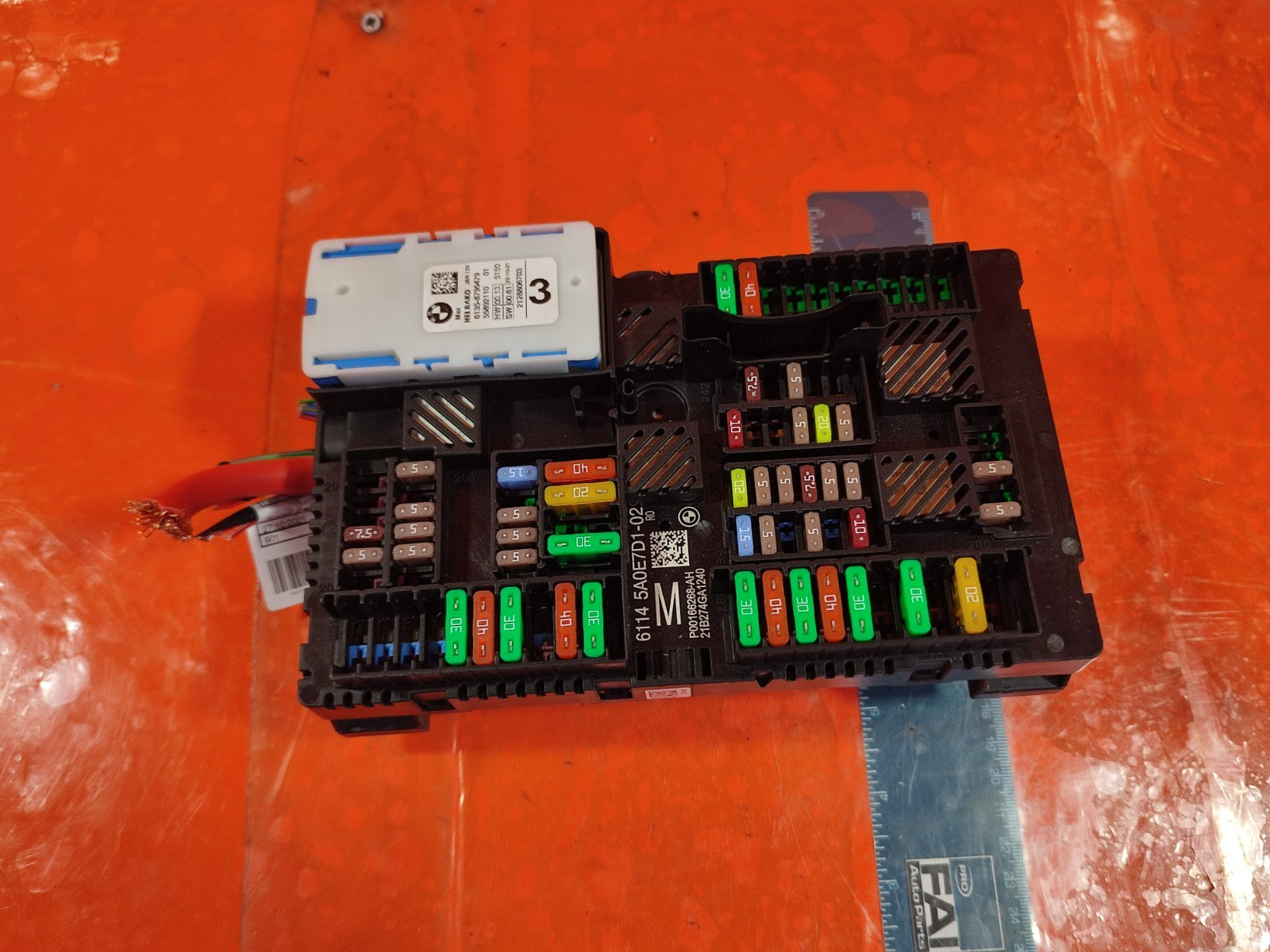 ✅2022 BMW 3 SERIES G21 FUSE RELAY BOX 5A0E7D1 + WARRANTY A305 - Image 5