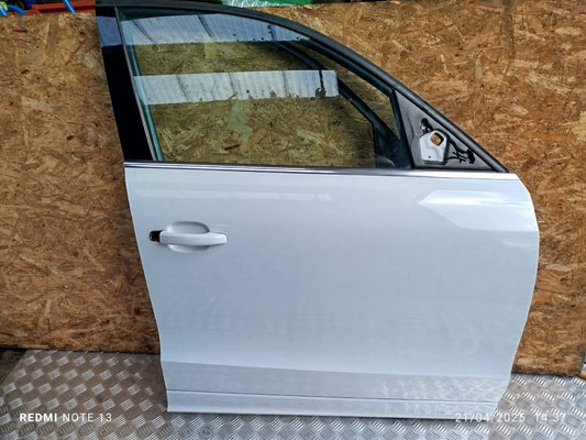 ✅2012 AUDI Q5 8R S LINE FRONT RIGHT DOOR WHITE S9R + WARRANTY A276 - Image 1