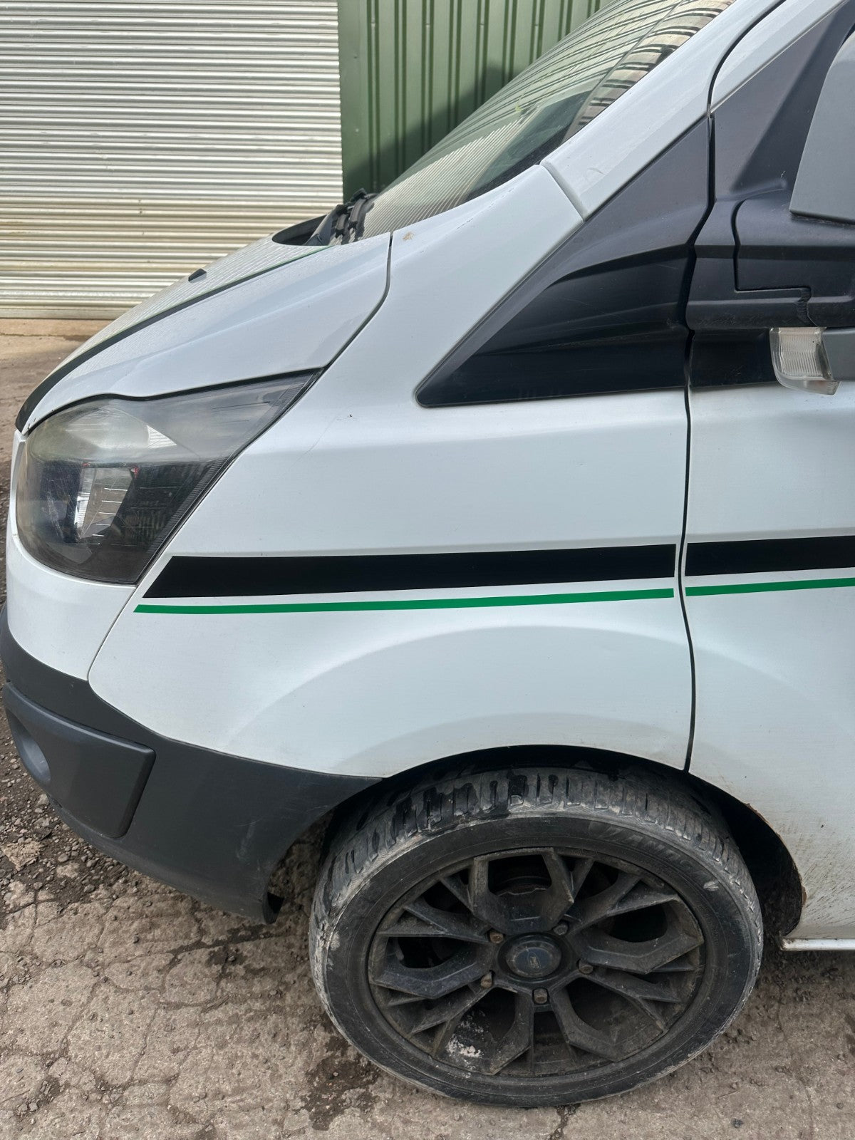 ✅Ford Transit Custom 2.2 Diesel 2014 Front Left Wing Panel White Warranty A378 - Image 1