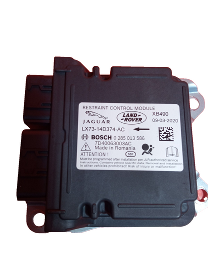 ✅Jaguar I-Pace Ev400 X590 2020 Arbag Control Module LX7314D374AC Warranty A375 - Image 1