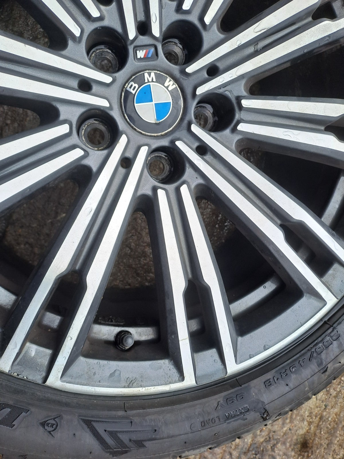 ✅2021 BMW 3 Series G20 M Sport Alloy Wheel With Tyre 255/40 R18 8089891 A357 - Image 5