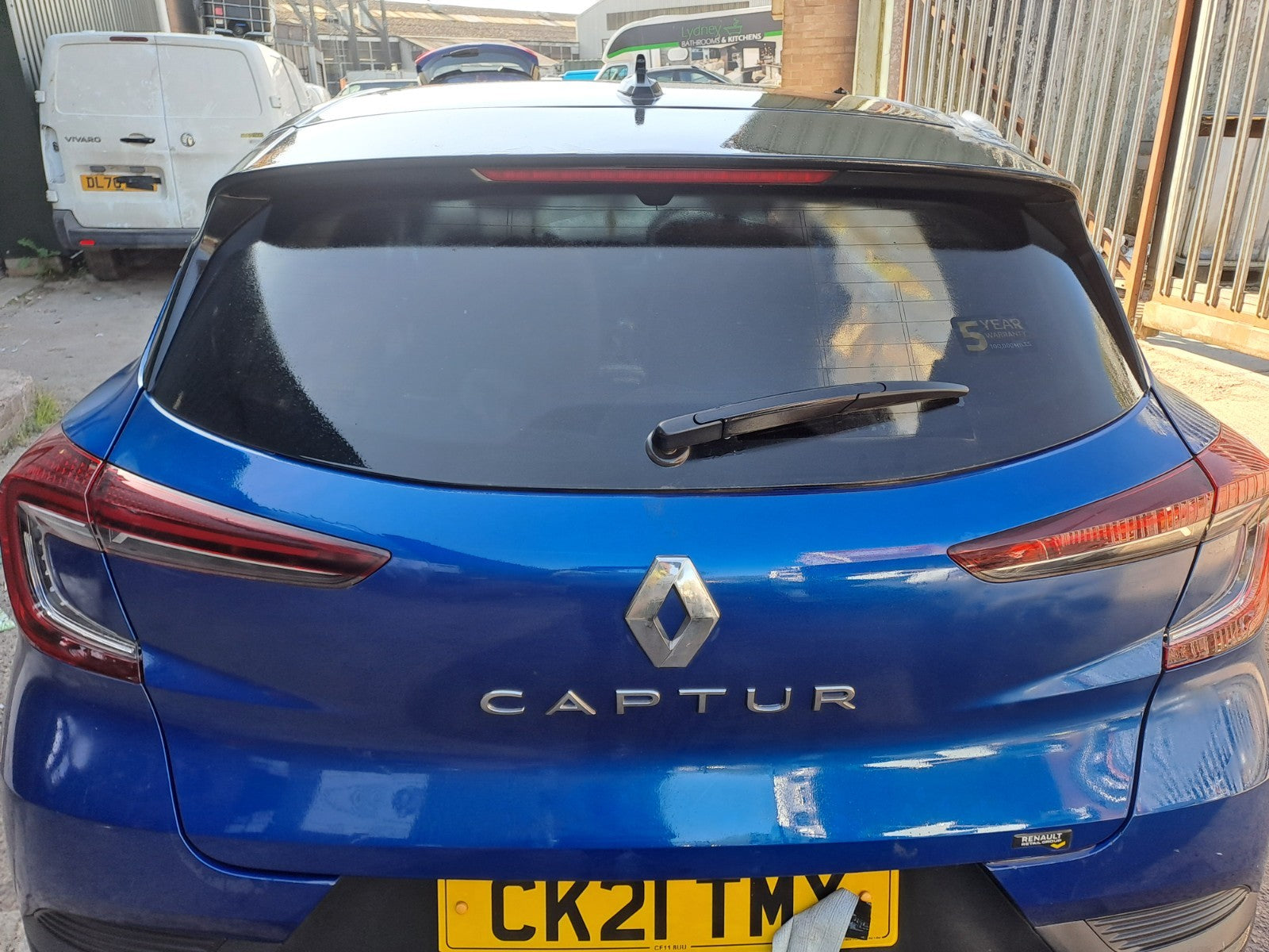 ✅2021 Renault Captur MK2 Iconic Tailgate Boot Lid Blue + Warranty A385 - Image 1
