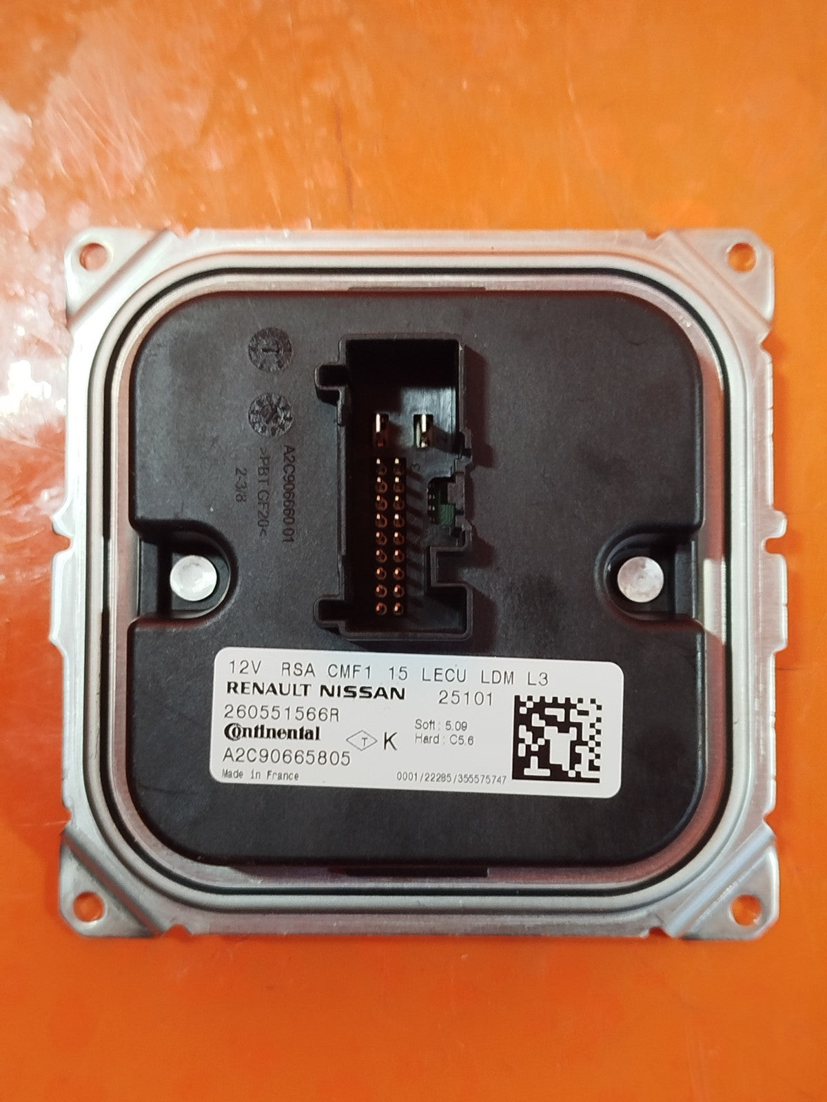 ✅RENAULT CLIO V 1.6 PETROL 2025 HEADLIGHT BALLAST CONTROL MODULE 260551566R A331 - Image 1