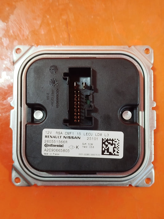 ✅RENAULT CLIO V 1.6 PETROL 2025 HEADLIGHT BALLAST CONTROL MODULE 260551566R A331 - Image 1