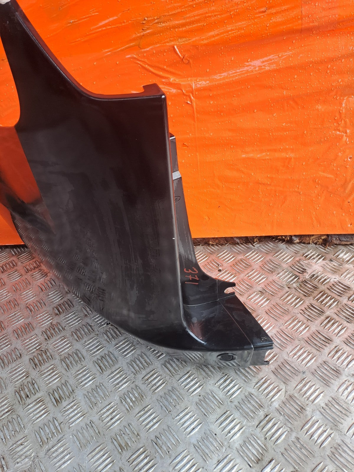 2015 Ford Tourneo Custom Rear Bumper Left Side Corner BK21-17927-AA Black A371 - Image 3
