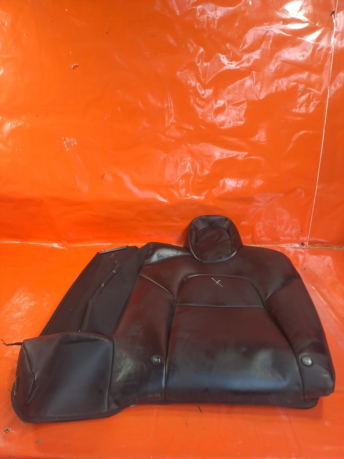 ✅TESLA MODEL 3 LONG RANGE 2020 FRONT SEAT UPPER LEATHER COVER CUSHION Warranty - Image 1