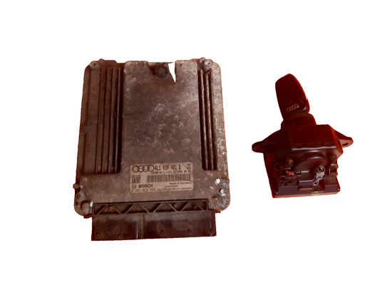 Audi Q7 S Line Quattro 3.0 Diesel 2009 Engine Control Unit ECU With Lock A245 - Image 1