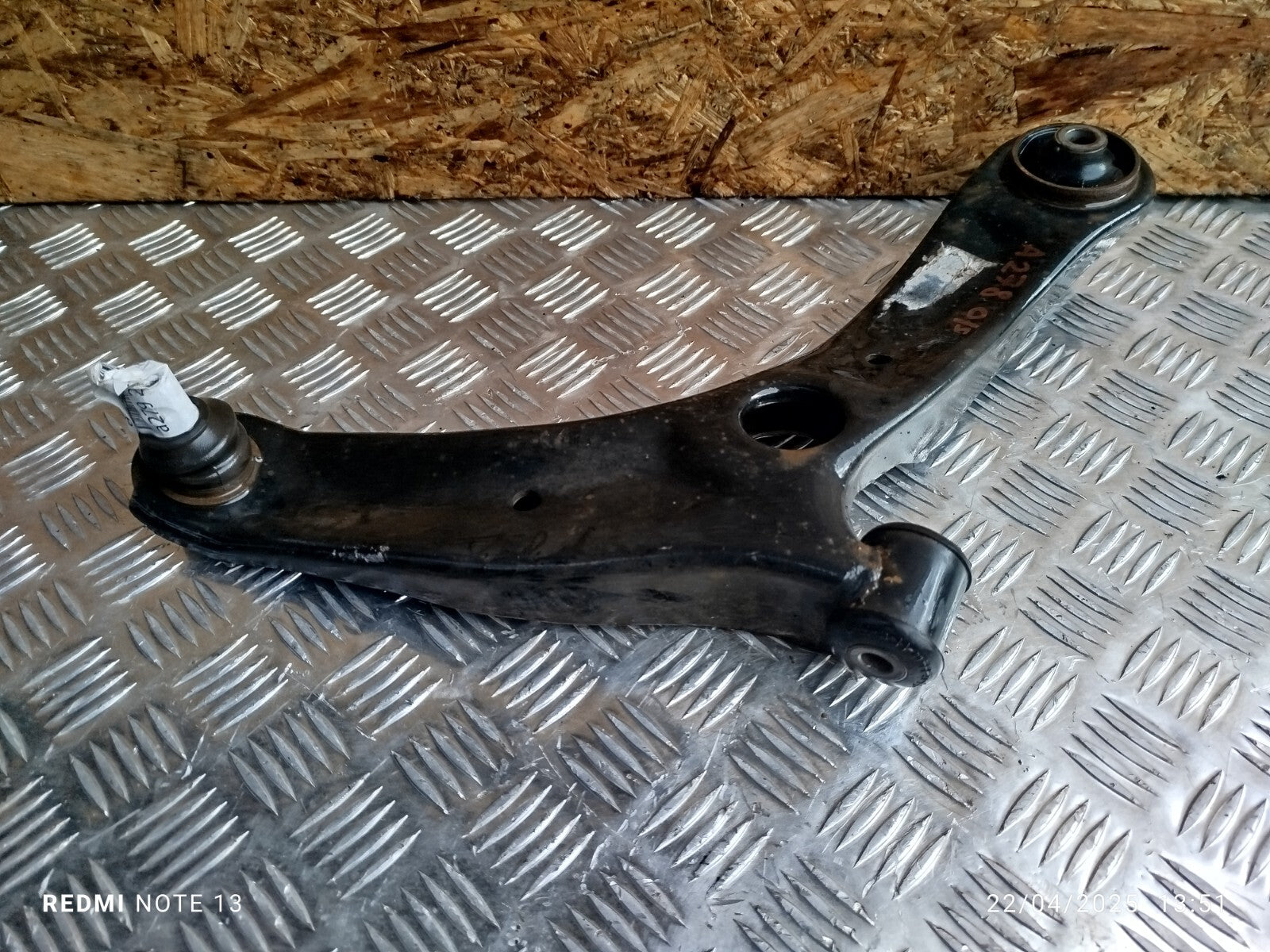 ✅SSANGYONG TIVOLI Elx 1.6 DIESEL 2016 FRONT RIGHT WISHBONE CONTROL ARM A279 - Image 6