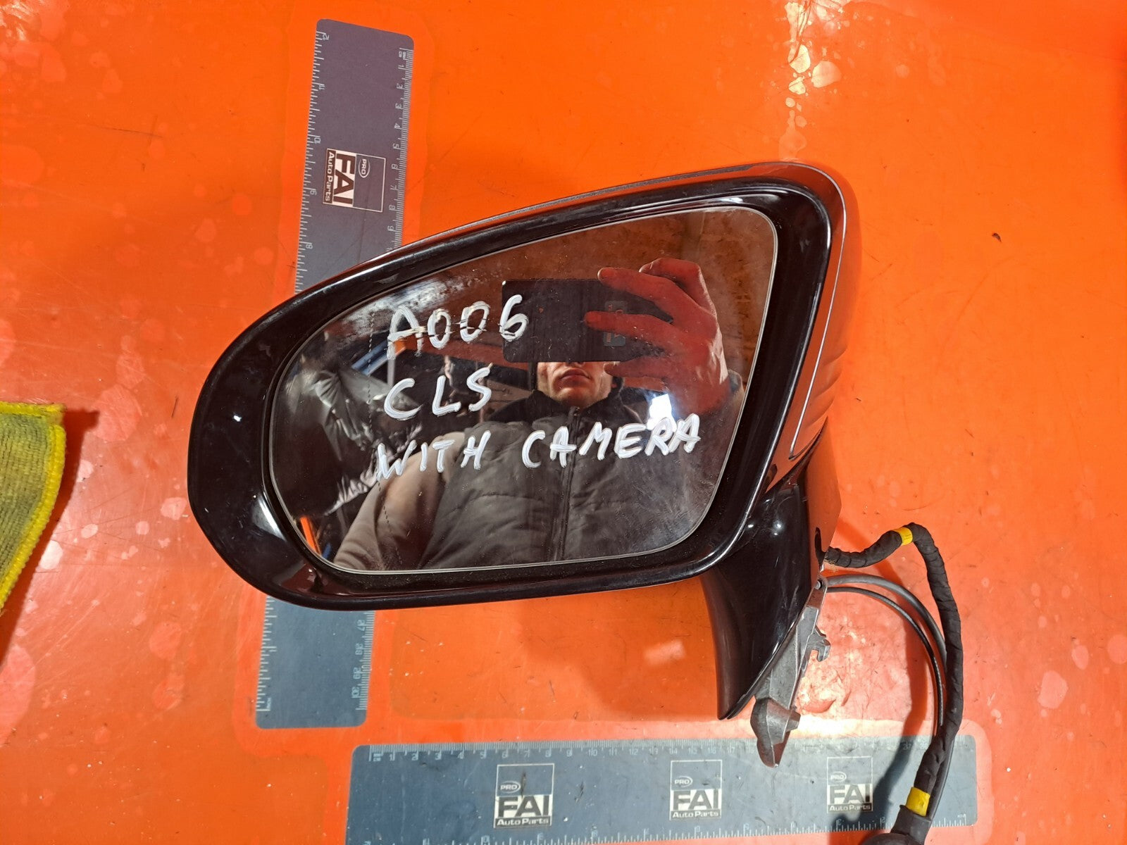 ✅2019 MERCEDES CLS 450 W257 3.0P FRONT LEFT WING MIRROR WITH CAMERA A006 - Image 1