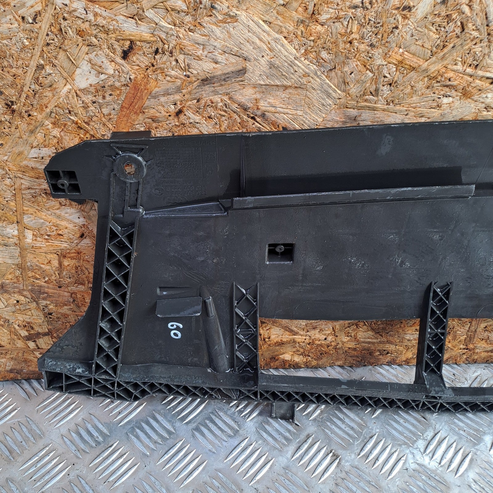 ✅2012 AUDI Q5 8R S LINE FRONT BUMPER UNDERTRAY SPLASH GUARD 8R0807233A +WARRANTY - Image 12