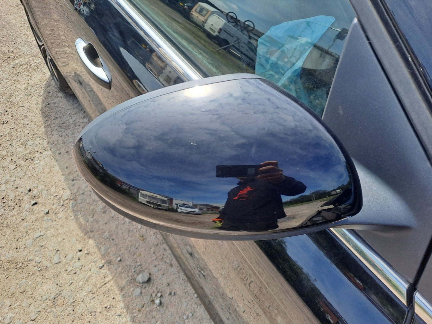✅2019 Renault Megane MK4 Iconic Front Right Wing Mirror Black + Warranty A387 - Image 2
