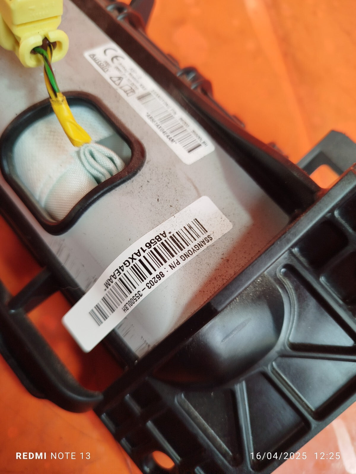 ✅Ssangyong Tivoli Ex 2016 1.6 Diesel RIGHT KNEE ARBAG 86203-35500 Warranty A279 - Image 9