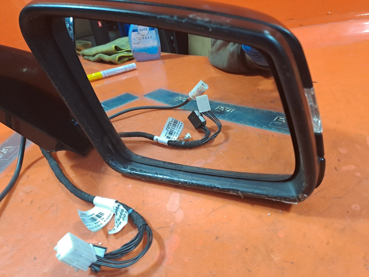 ✅2014 MERCEDES E CLASS W212 2.1D FRONT RIGHT WING MIRROR WITH CAMERA BLACK A115 - Image 4