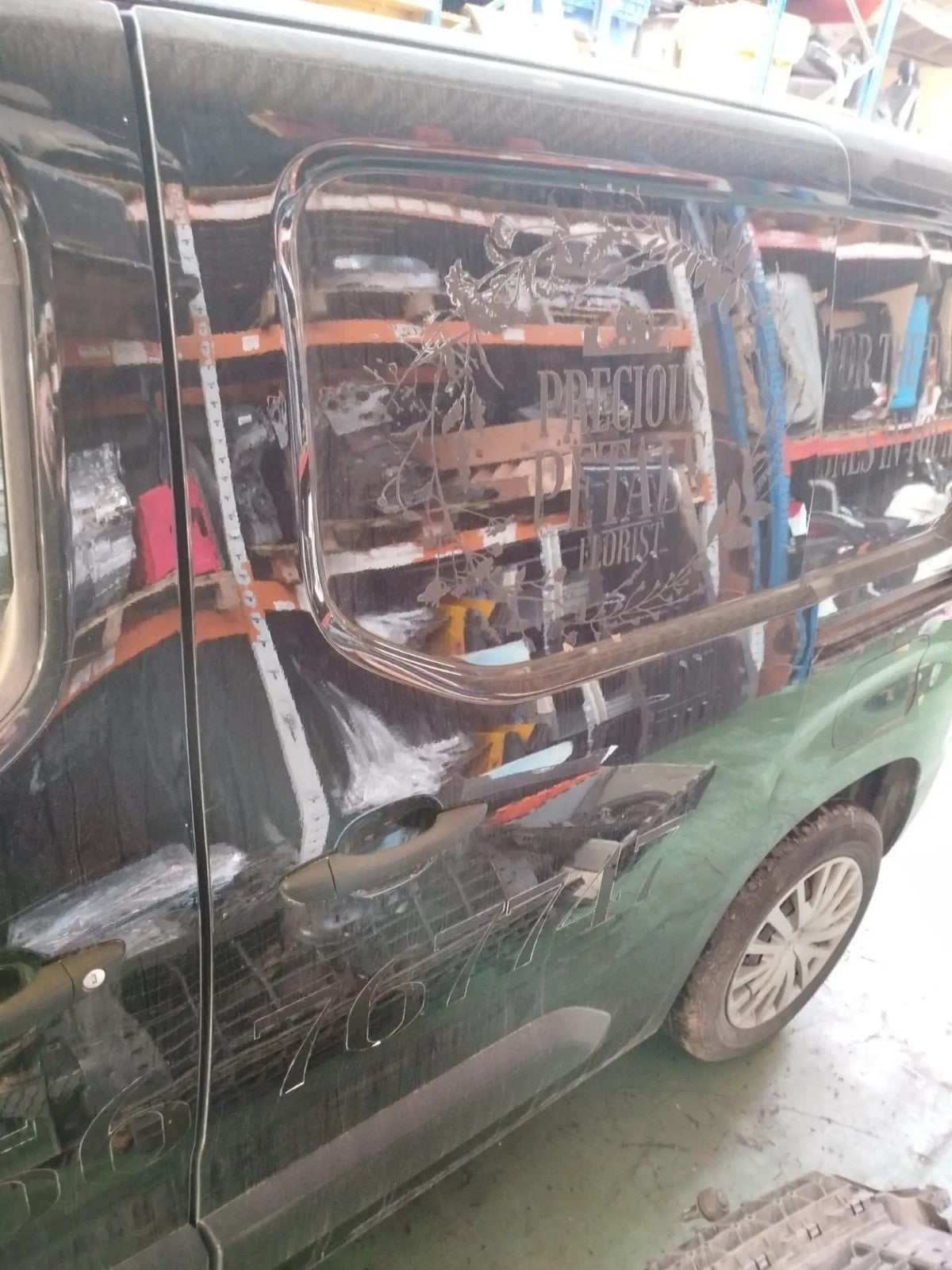 Citroen Berlingo MK3 1.5 Diesel 2021 Left Side Sliding Door Black Warranty A415 - Image 2