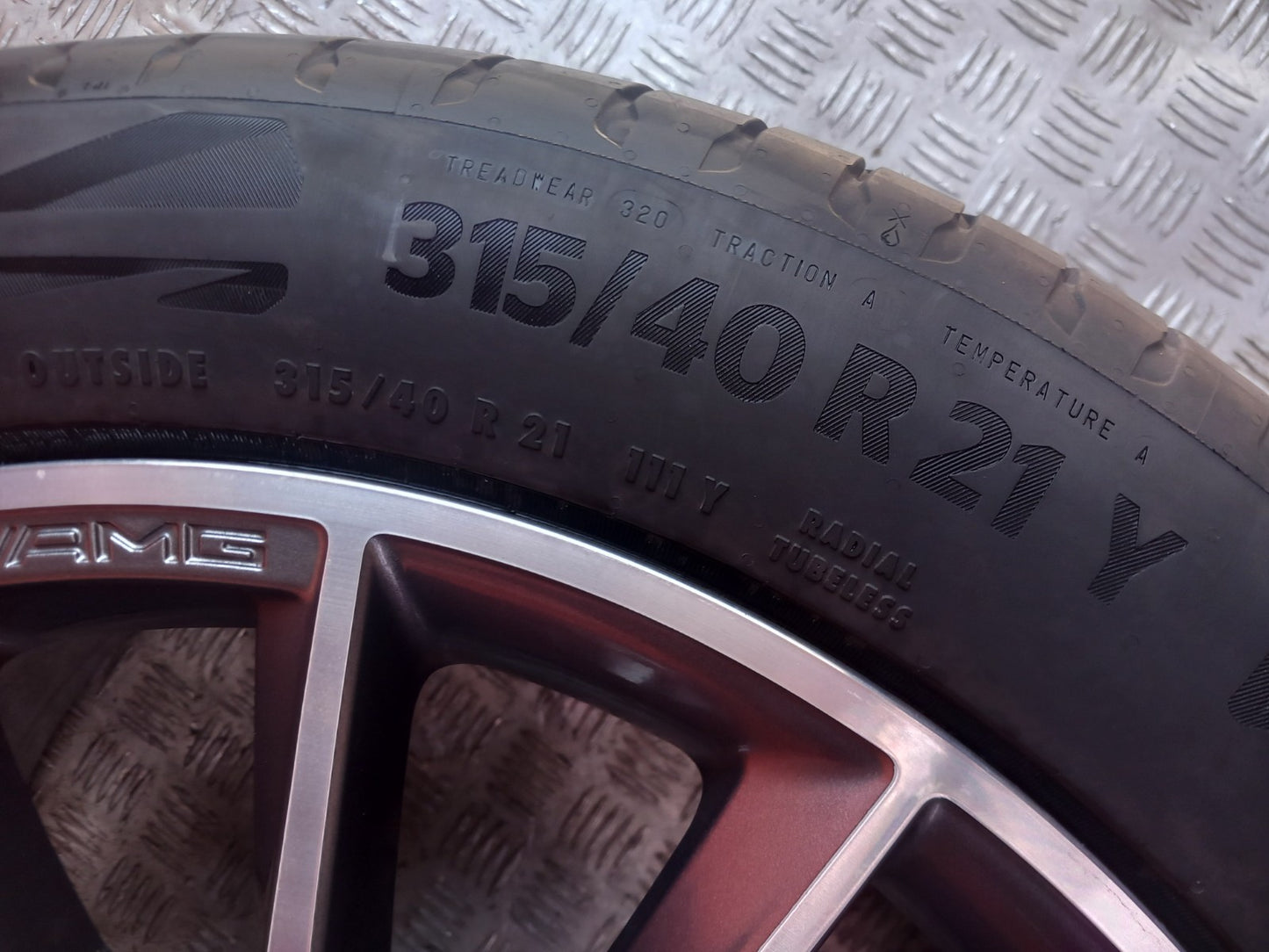 2025 Mercedes GLE W167 AMG Alloy Wheel w/ Tyre 315/40 R21 A1674013500 A397 - Image 9