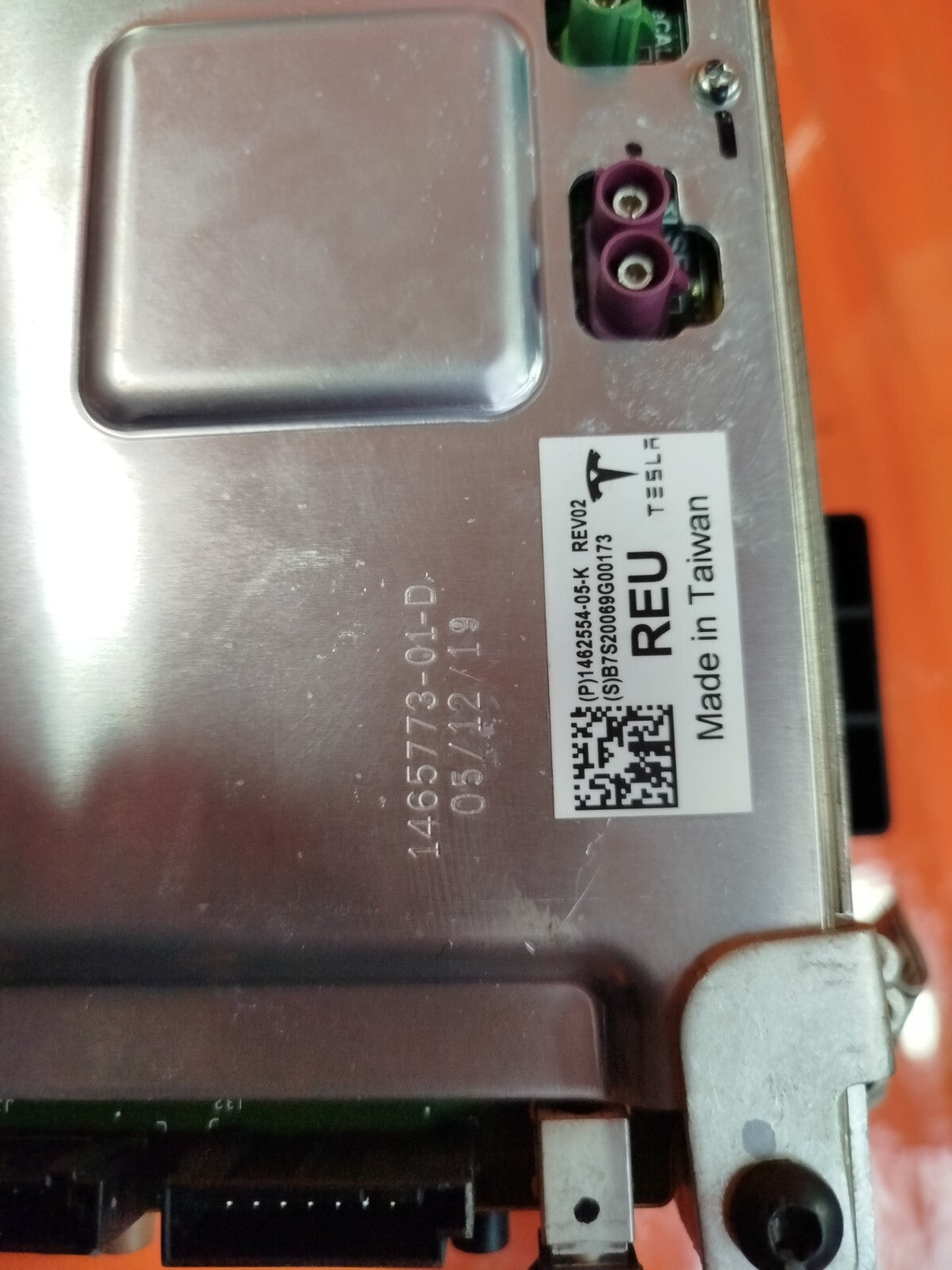 ✅Tesla Model 3 Long Range 2020 AUTOPILOT ASSIST CONTROL UNIT 1462554-05-K A262 - Image 10
