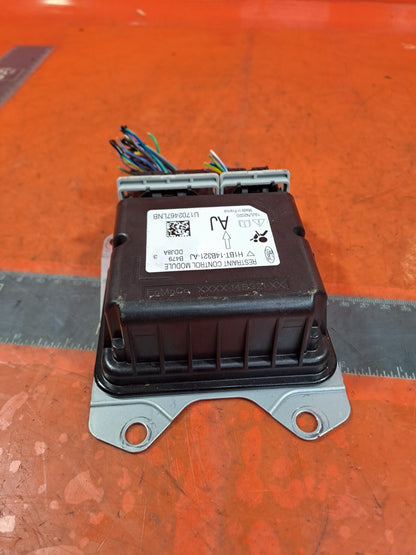 ✅2020 FORD FIESTA ACTIVE 1.0P AIRBAG CONTROL MODULE H1BT-14B321-AJ A247 - Image 1