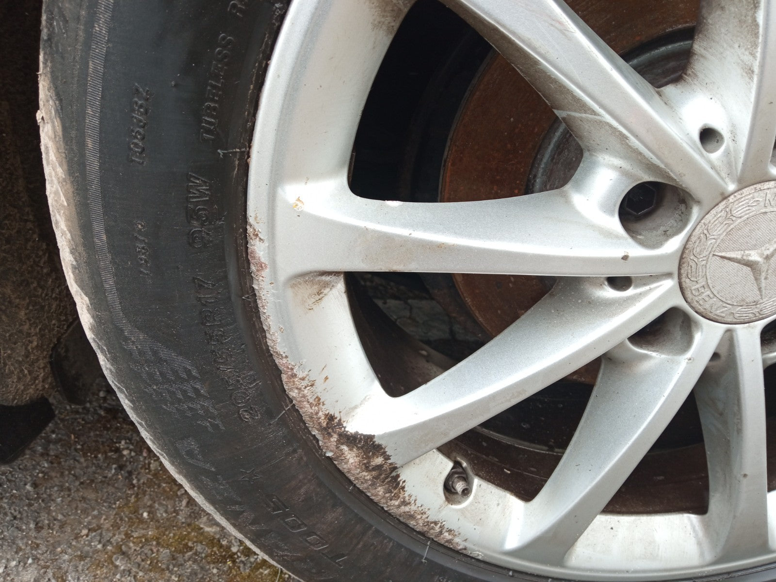 ✅Mercedes A Class W177 Sport Alloy Wheel With Tyre 205/55 R17 + Warranty A382 - Image 3