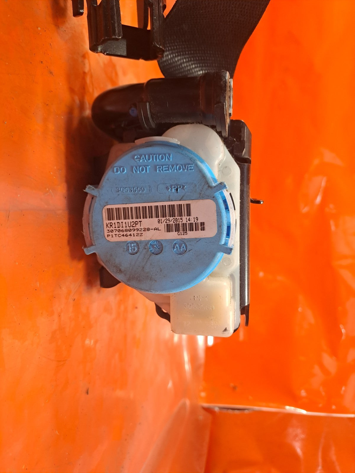✅2011 Vauxhall Insignia Front Left Passenger Seat Belt 3063559 + Warranty A104 - Image 5