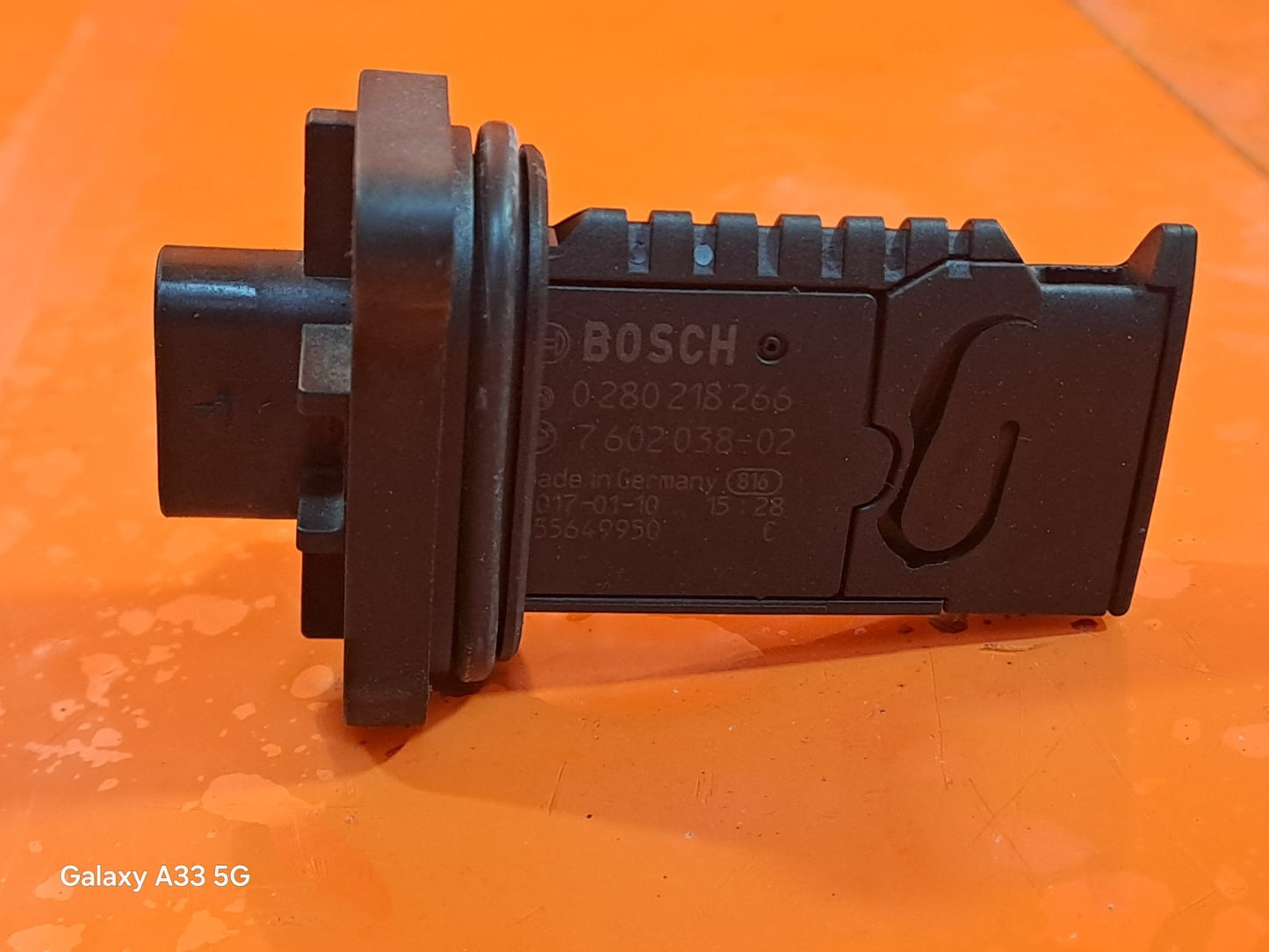 ✅BMW 218I SPORT F22 1.5 PETROL 2017 AIR FLOW MASS METER SENSOR MAF 7602038 A306 - Image 1