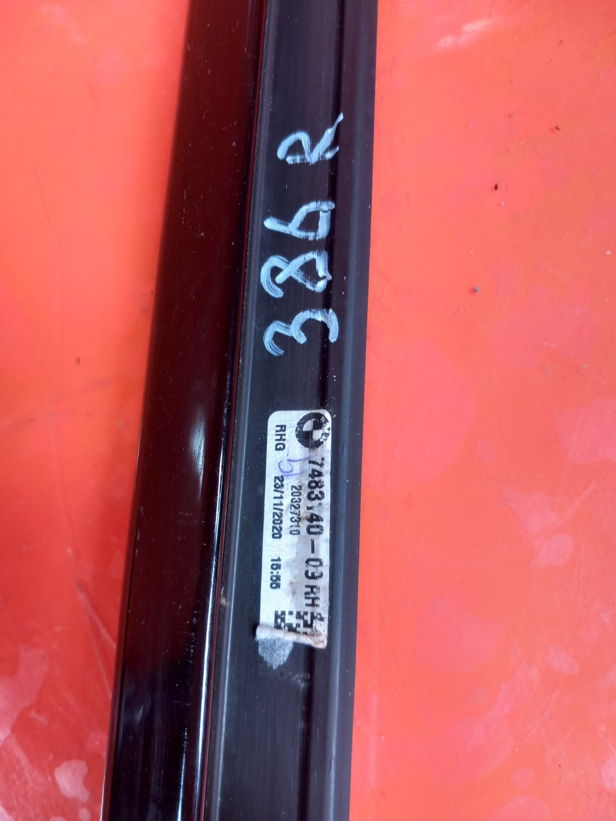 2020 BMW 2 Series F44 M Sport Rear Right Door Glass Trim 7483140 Warranty A386 - Image 5
