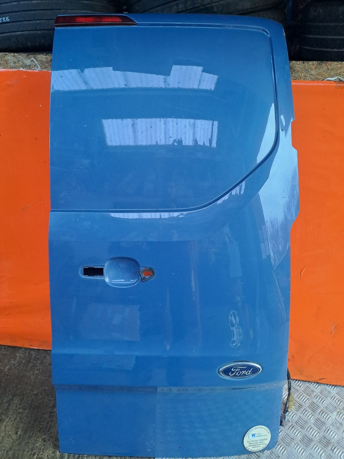 ✅FORD TRANSIT CUSTOM 2.2 DIESEL 2013 REAR RIGHT DOOR BLUE Warranty A350 - Image 1