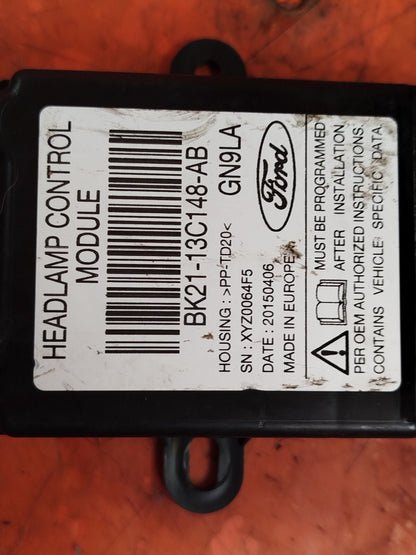 ✅2015 FORD TOURNEO CUSTOM V362 HEADLIGHT CONTROL MODULE BK2113C148AB + WARRANTY - Image 5