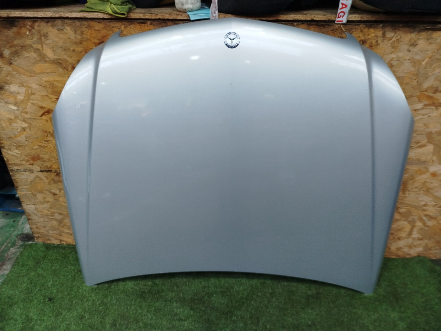 ✅MERCEDES W204 C220 AMG SPORT 2.1 DIESEL 2012 BONNET HOOD SILVER Warranty A238 - Image 4