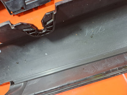 ✅Mercedes C Class W205 2014 Side Sill Skirt Pair Black A2056900140 A2056900240 - Image 11