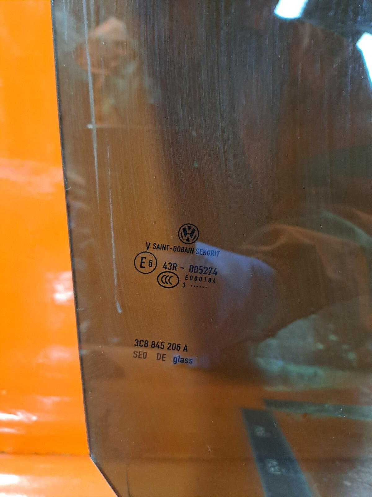 ✅Volkswagen Passat Cc Gt 2013 2.0 Diesel REAR RIGHT DOOR WINDOW 43R-005274 A246 - Image 8