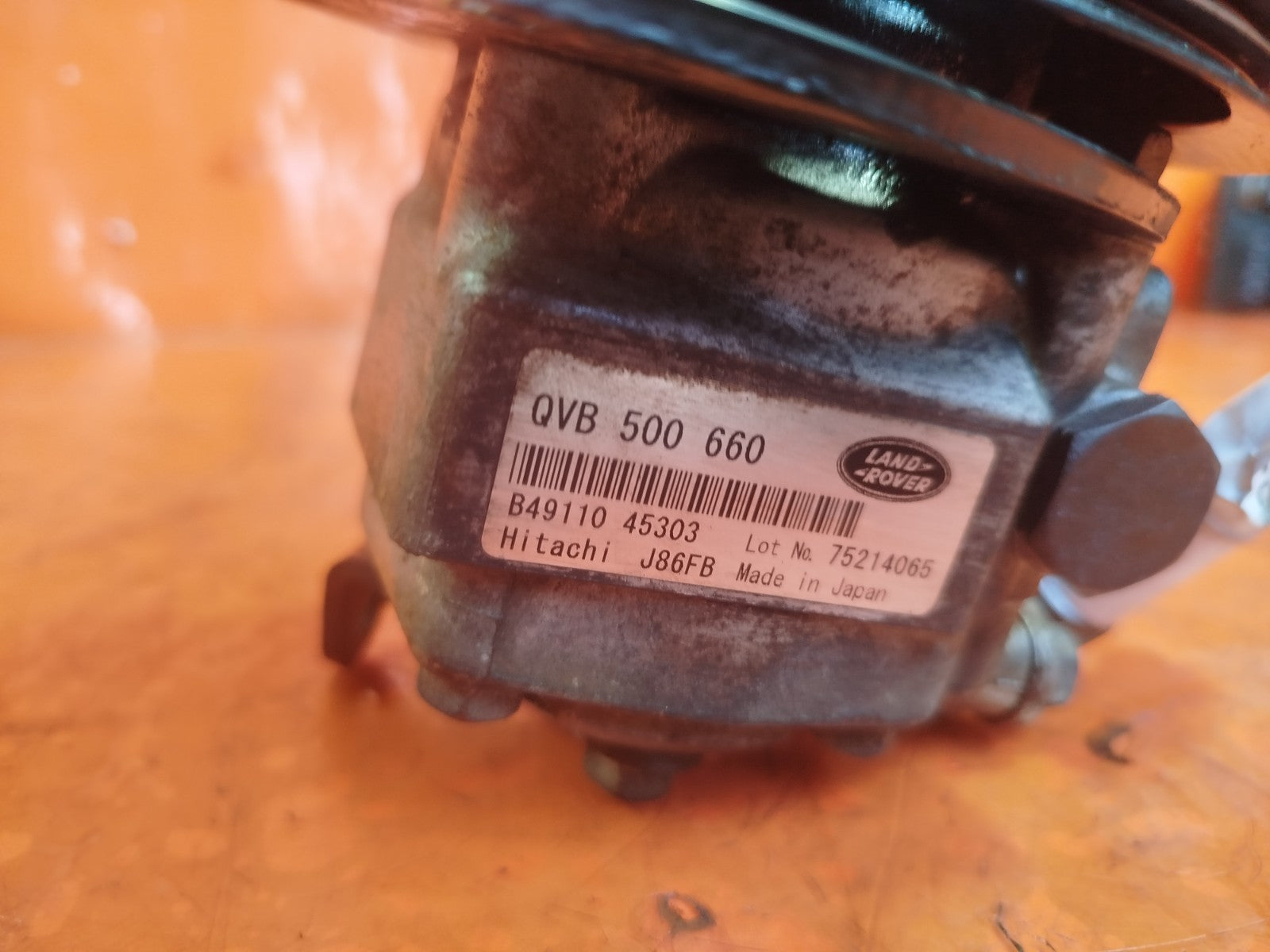✅Land Rover Range Rover Sport 2007 2.7 Diesel Power Steering Pump QVB500660 A284 - Image 9