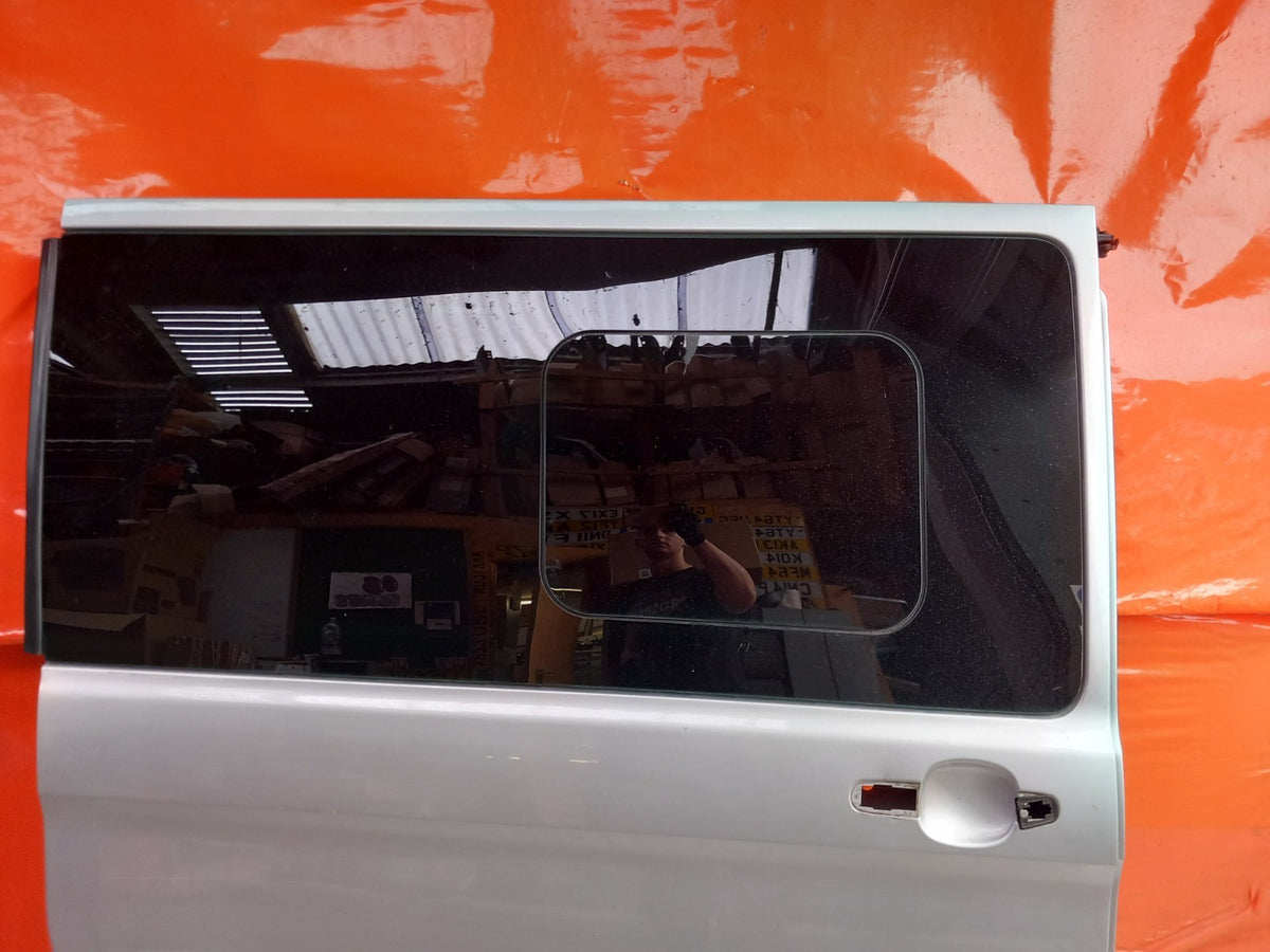Ford Transit Custom 2.2 Diesel 2015 Right Side Sliding Door Bare Silver A413 - Image 3