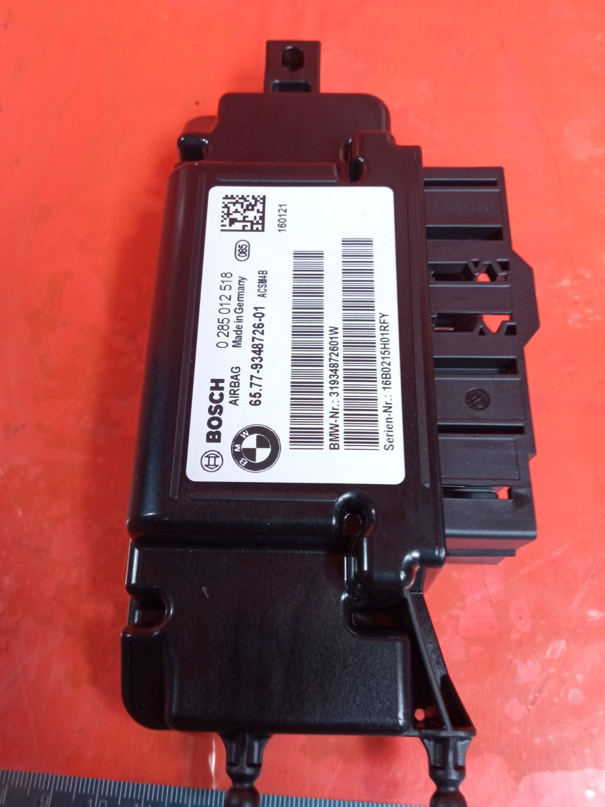 ✅2016 BMW 4 Series F33 Airbag Control Module Unit ECU 9348726 + Warranty A368 - Image 8