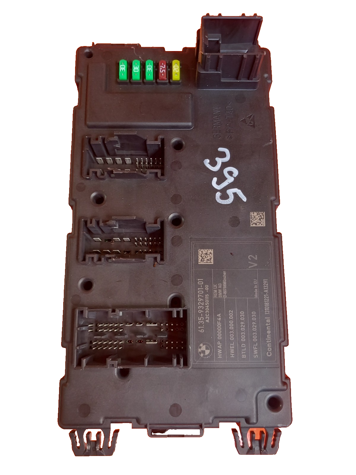 2013 BMW 3 Series F30 Xdrive M Sport Body Control Unit Module 9329701 A395 - Image 1