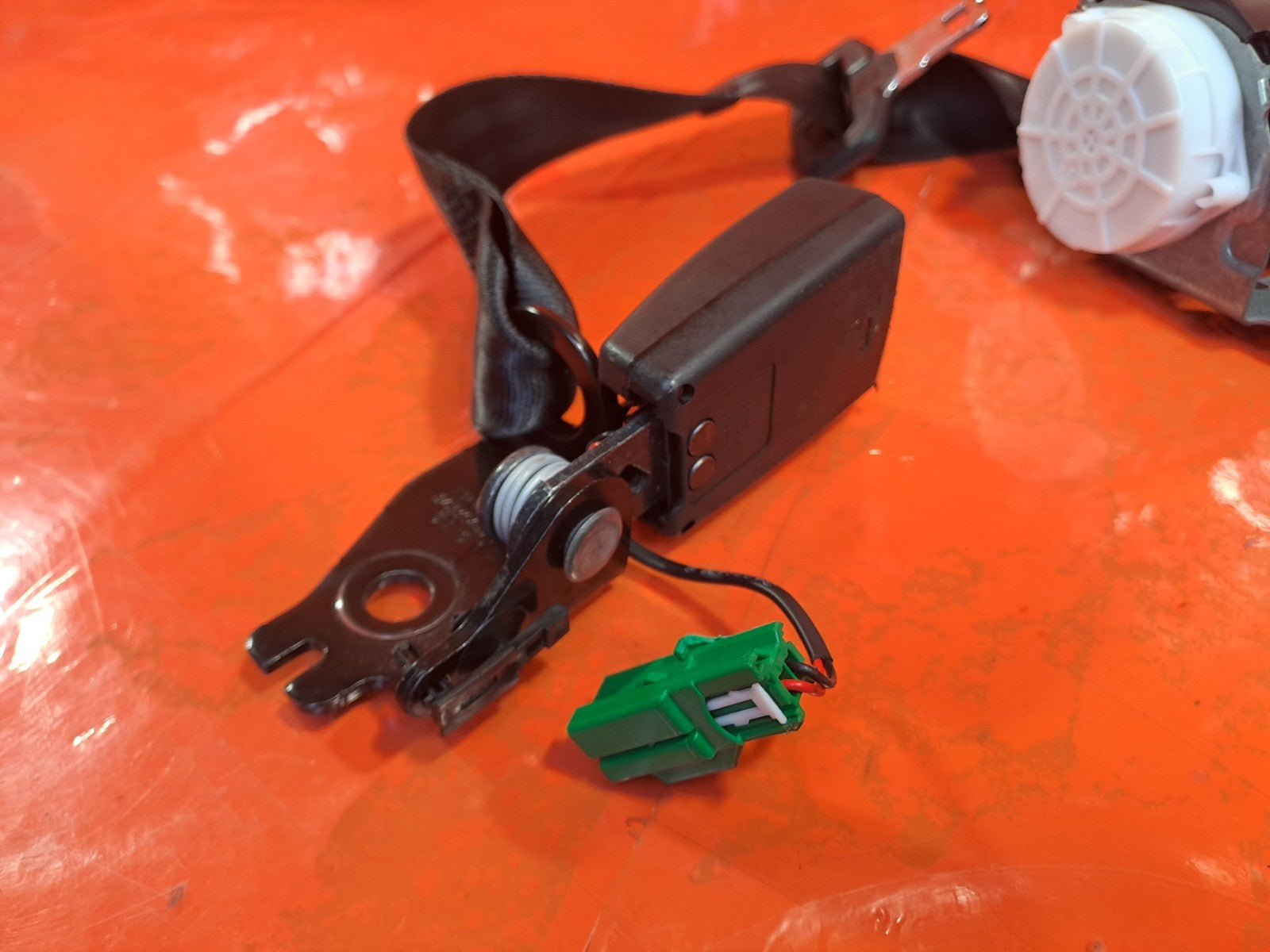 ✅2020 Jaguar I-Pace X590 Rear Center Seat Belt J9D3-600A38-AC + Warranty A375 - Image 10