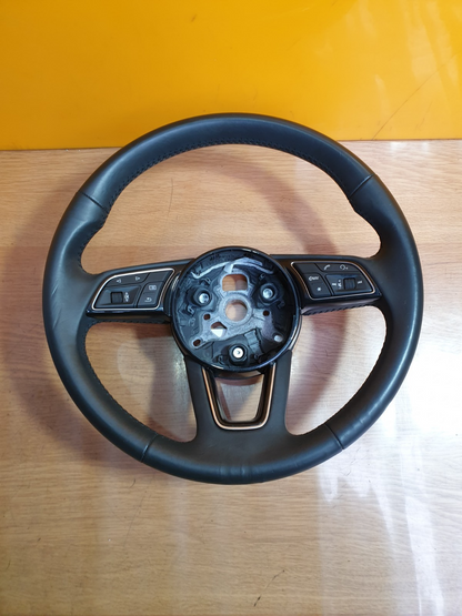 ✅Audi Q2 S-Line 2017 Multifunction Leather Steering Wheel 8W0419689 A134 - Image 3