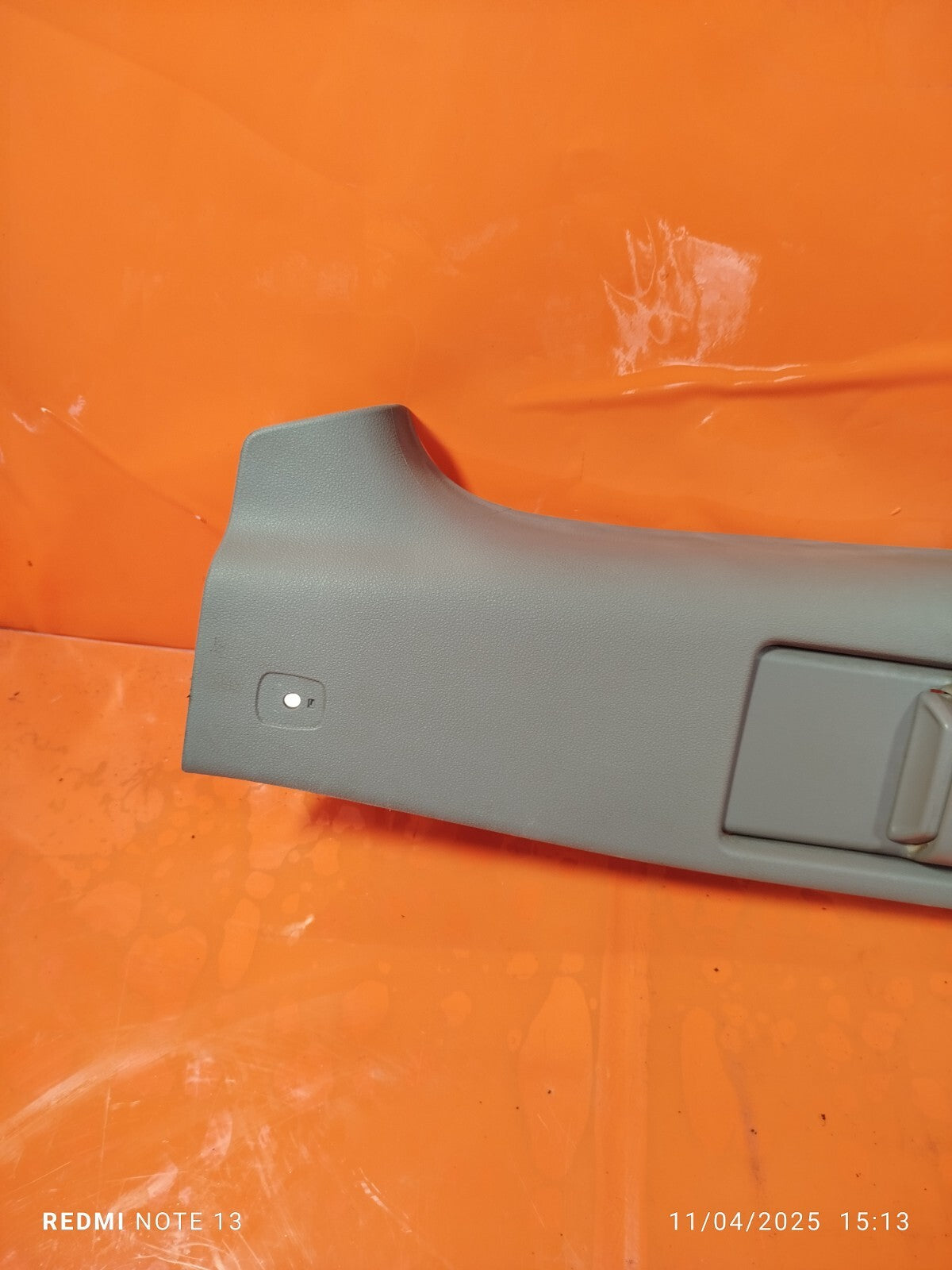 ✅VW CRAFTER CR35 2.0 DIESEL 2015 LEFT SIDE B-PILLAR COVER TRIM A9066900007 A278 - Image 4