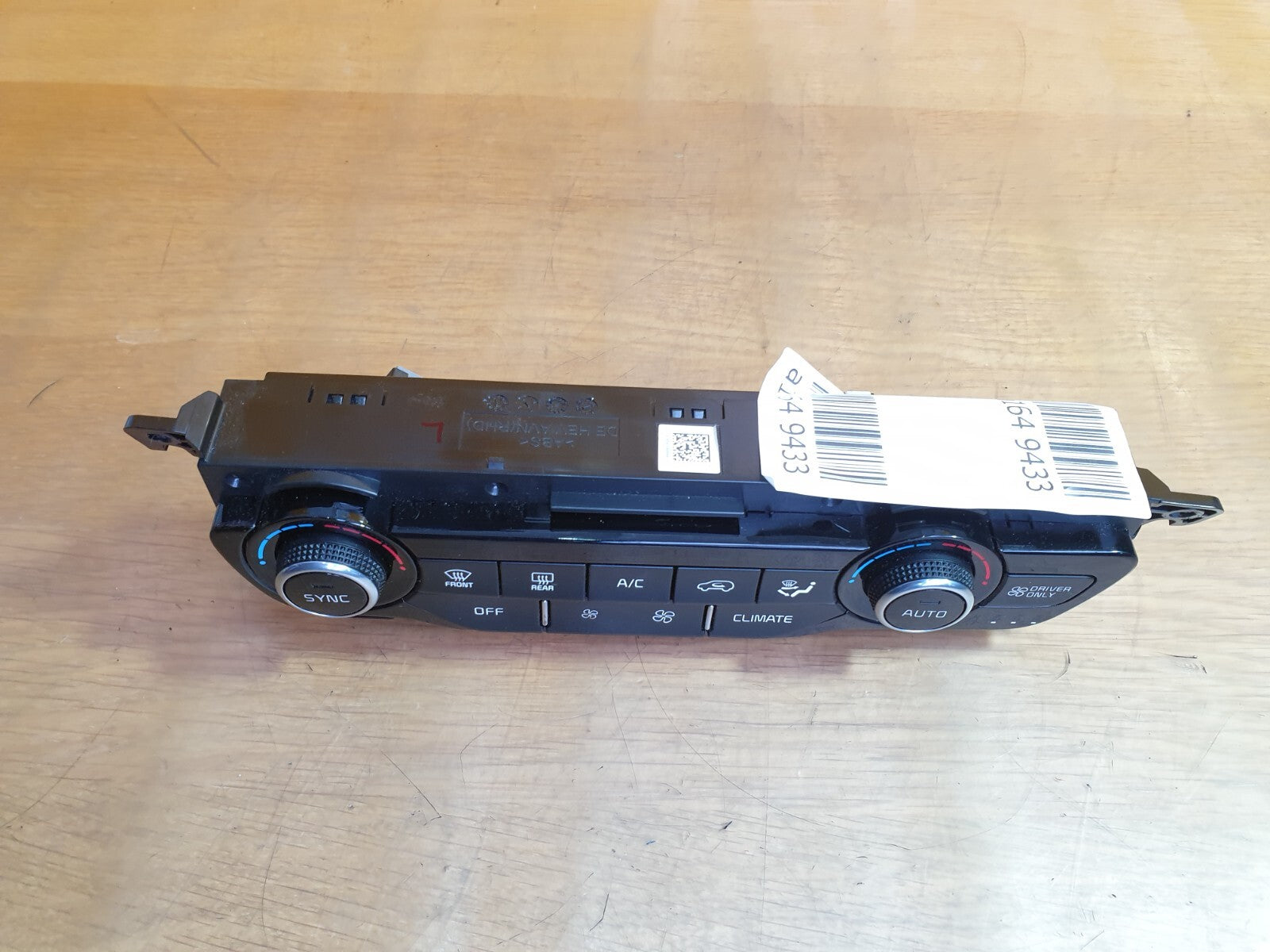 ✅2016 KIA NIRO 2 EV S-A 1.6P HEATER CLIMATE CONTROL 97250G5DD0 + WARRANTY A164 - Image 3