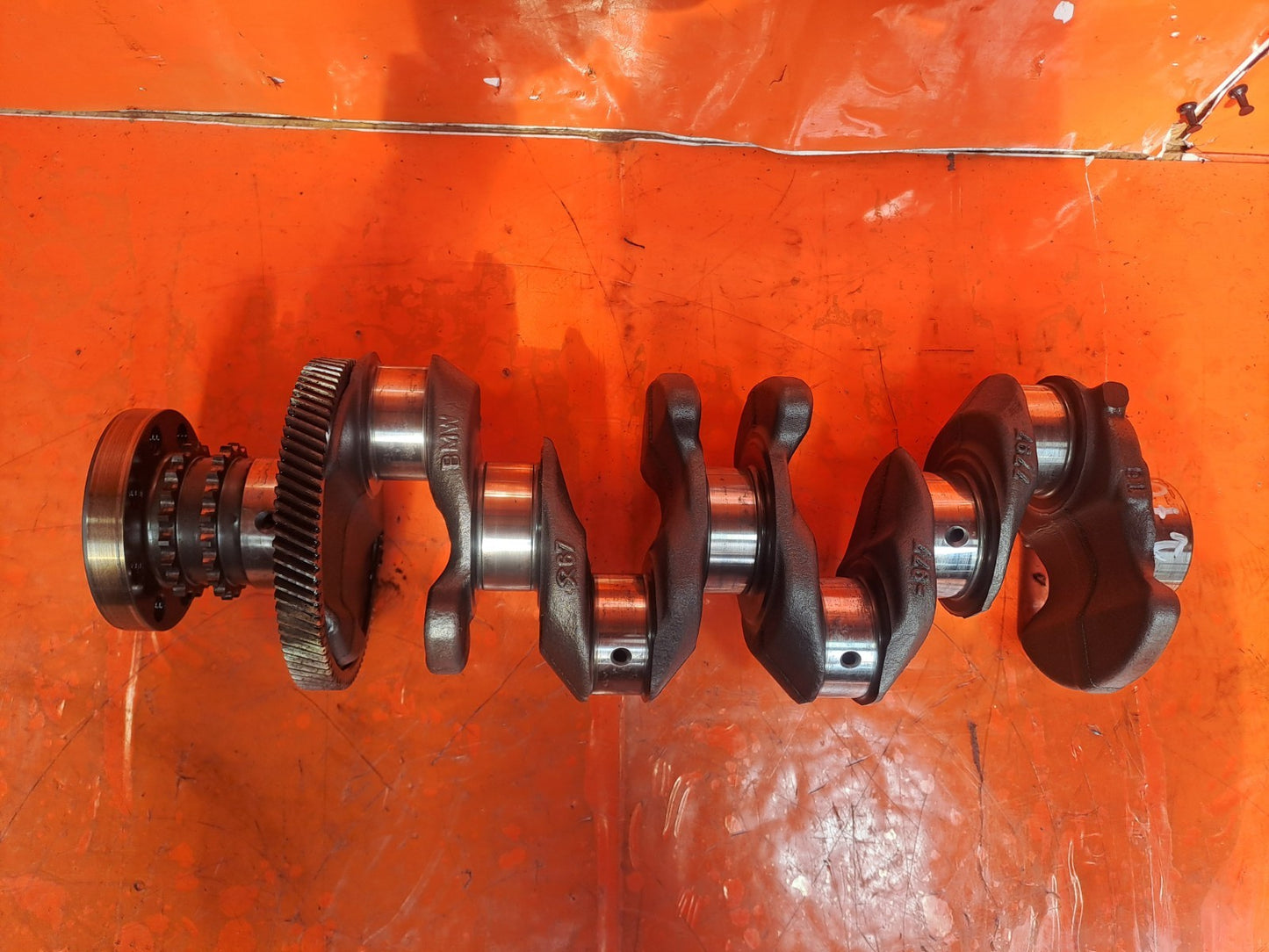 ✅BMW F20 116D URBAN 2.0 DIESEL 2012 N47D20K1 CRANKSHAFT 77979751000 Warranty - Image 2